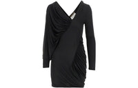 SAINT LAURENT Draped Mini Dress
