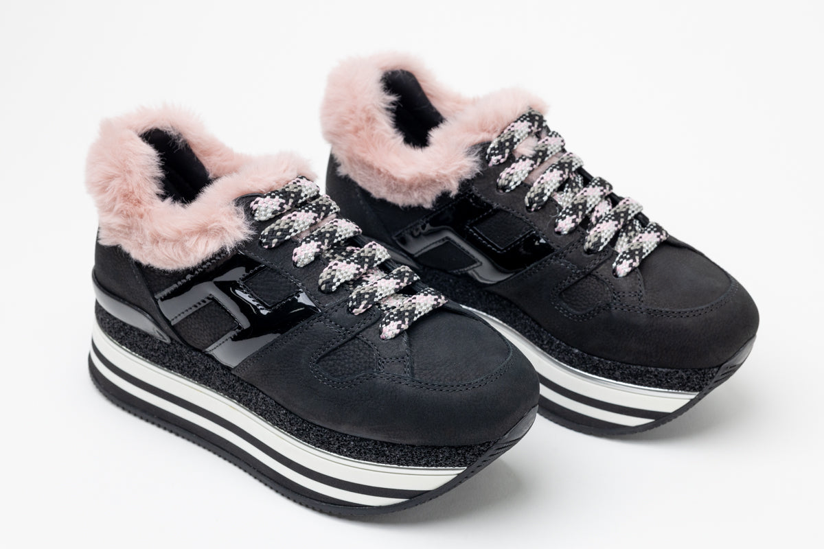 Hogan Maxi H222 Platform Sneakers