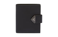 PRADA Leather Wallet Men's Black