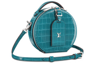 LOUIS VUITTON Crocodile Leather Shoulder Bag Women's Green