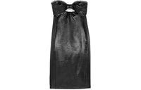 SAINT LAURENT SS22 Sleeveless Dress Women's Black