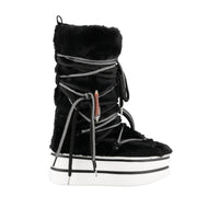 Hogan Faux Fur Snow Boots