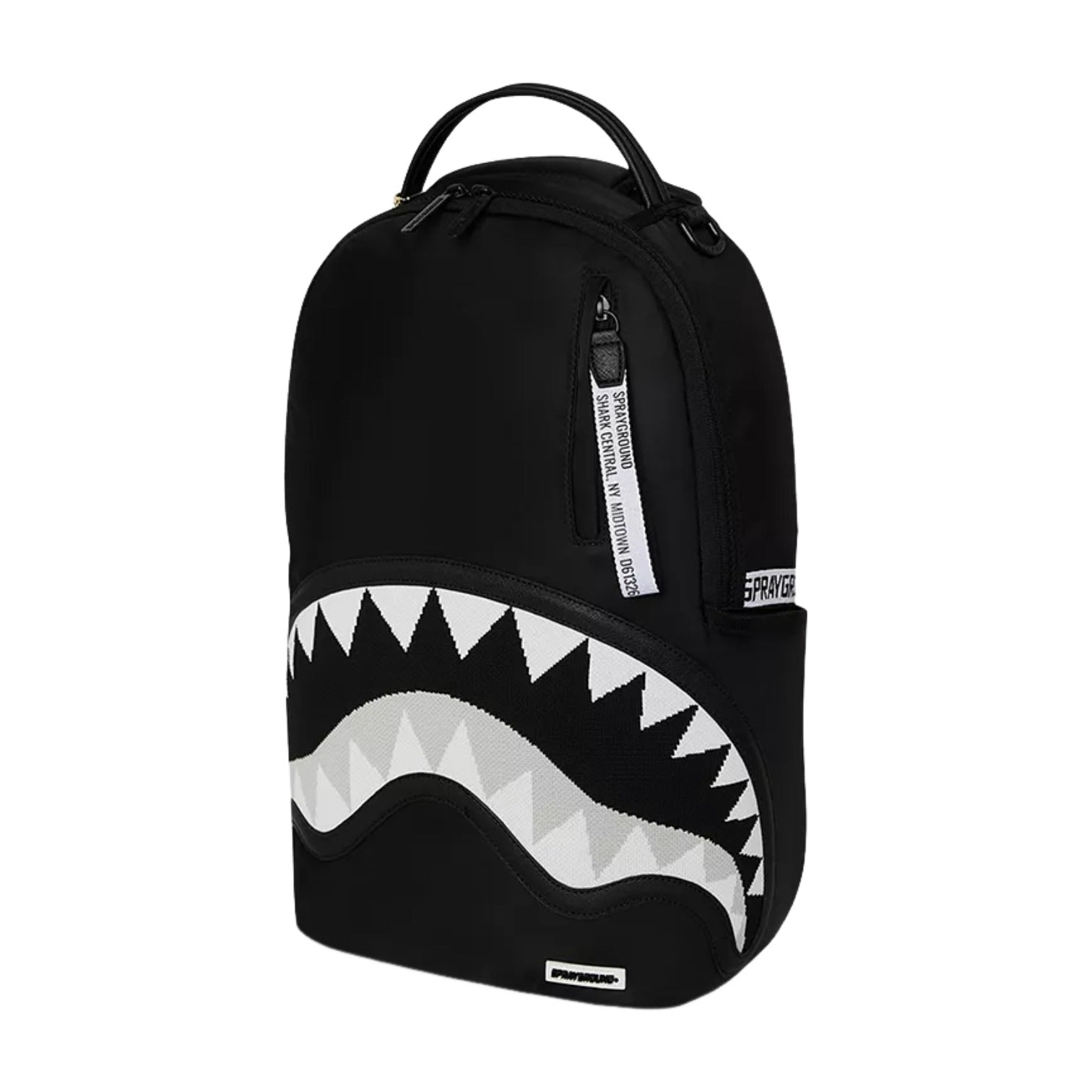 Sprayground Shark Central Backpack 'Black White' W1035726