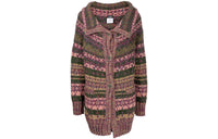 CHANEL Intarsia knit Cardigan