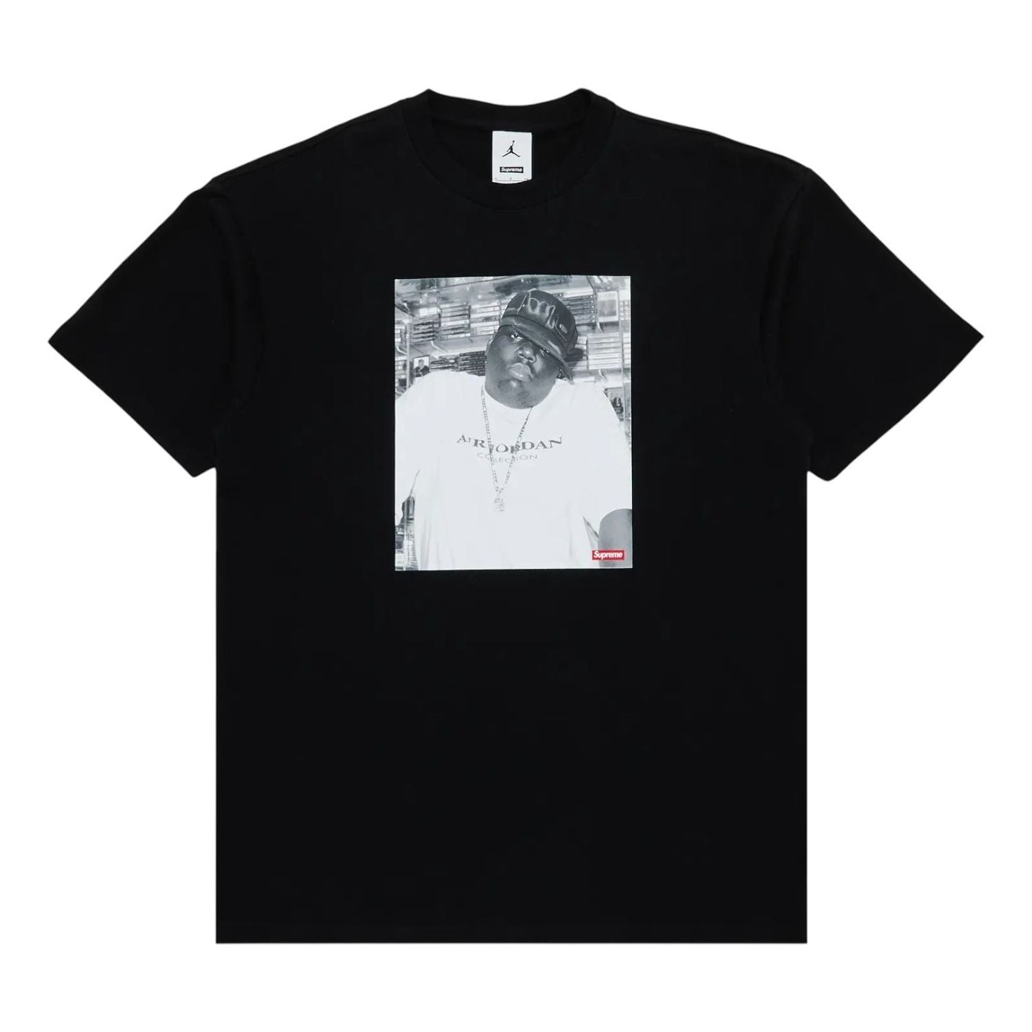 Supreme x Jordan Biggie Short-Sleeve T-shirt 'Black' FW24KN3-BLACK
