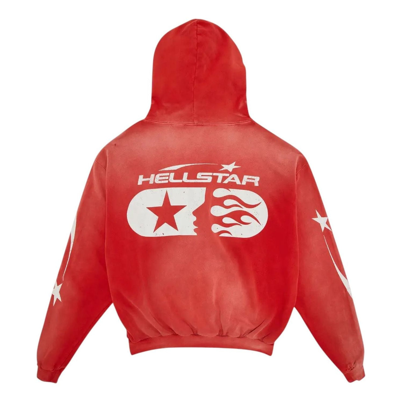 Hellstar Studios Zip Hoodie 'Red' HS02ZIP001-RED