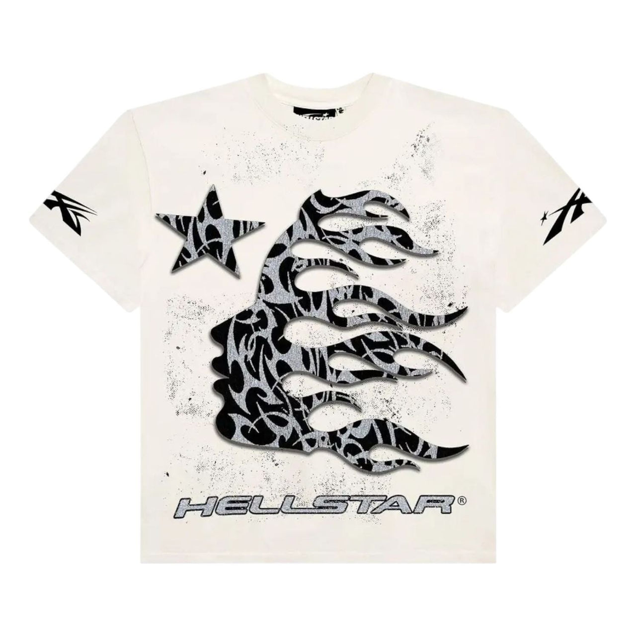 Hellstar Thorn Glitter T-Shirt 'White' HS02TEE01-WHIT