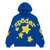 Sp5der Beluga Hoodie 'TC Blue' SS09FW24BLU