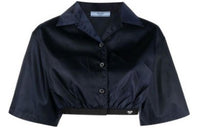 PRADA Crop Tops Women's Black