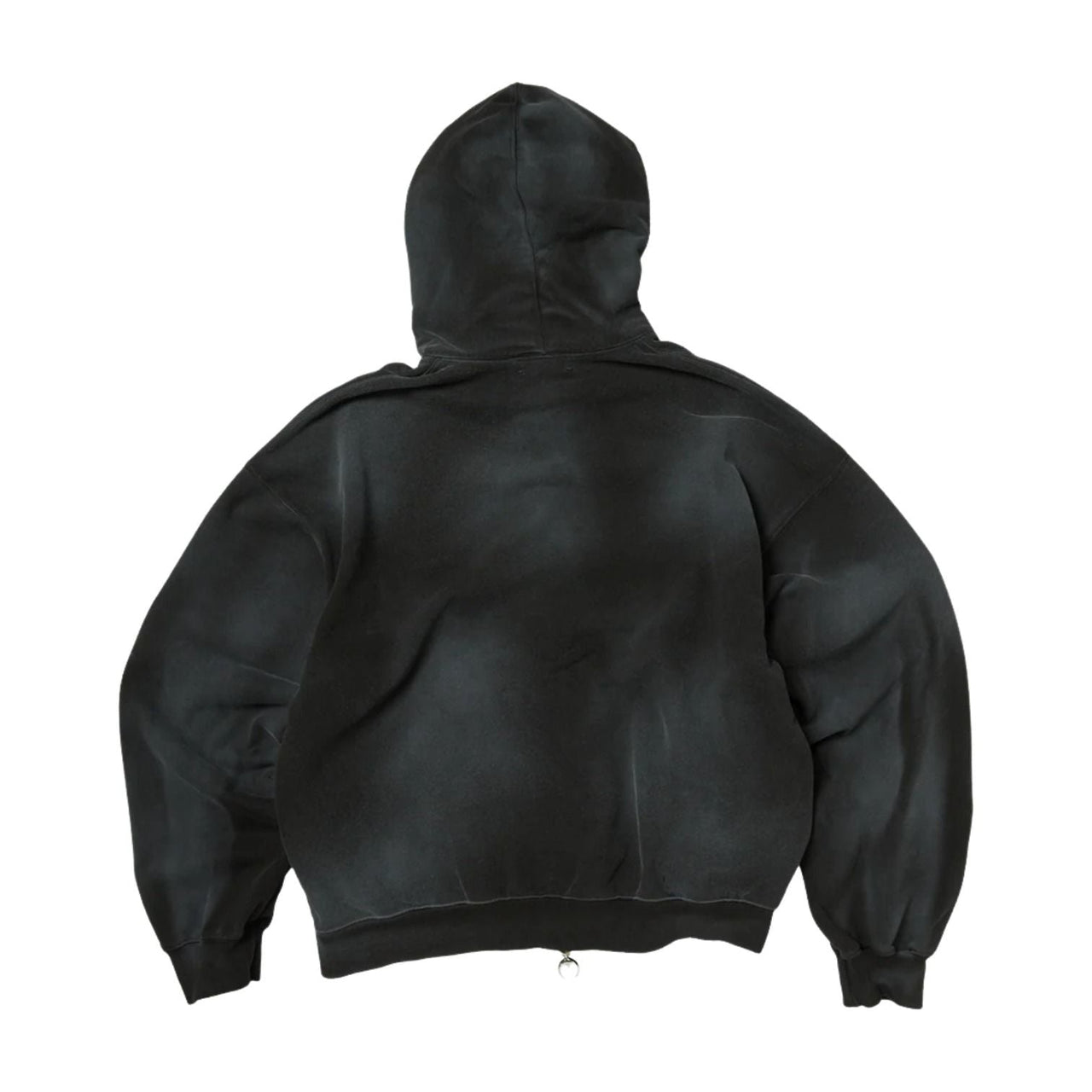 Thug Club Dirty Washed Old Glory Zip-Up Hoodie 'Black' TC26SS1102