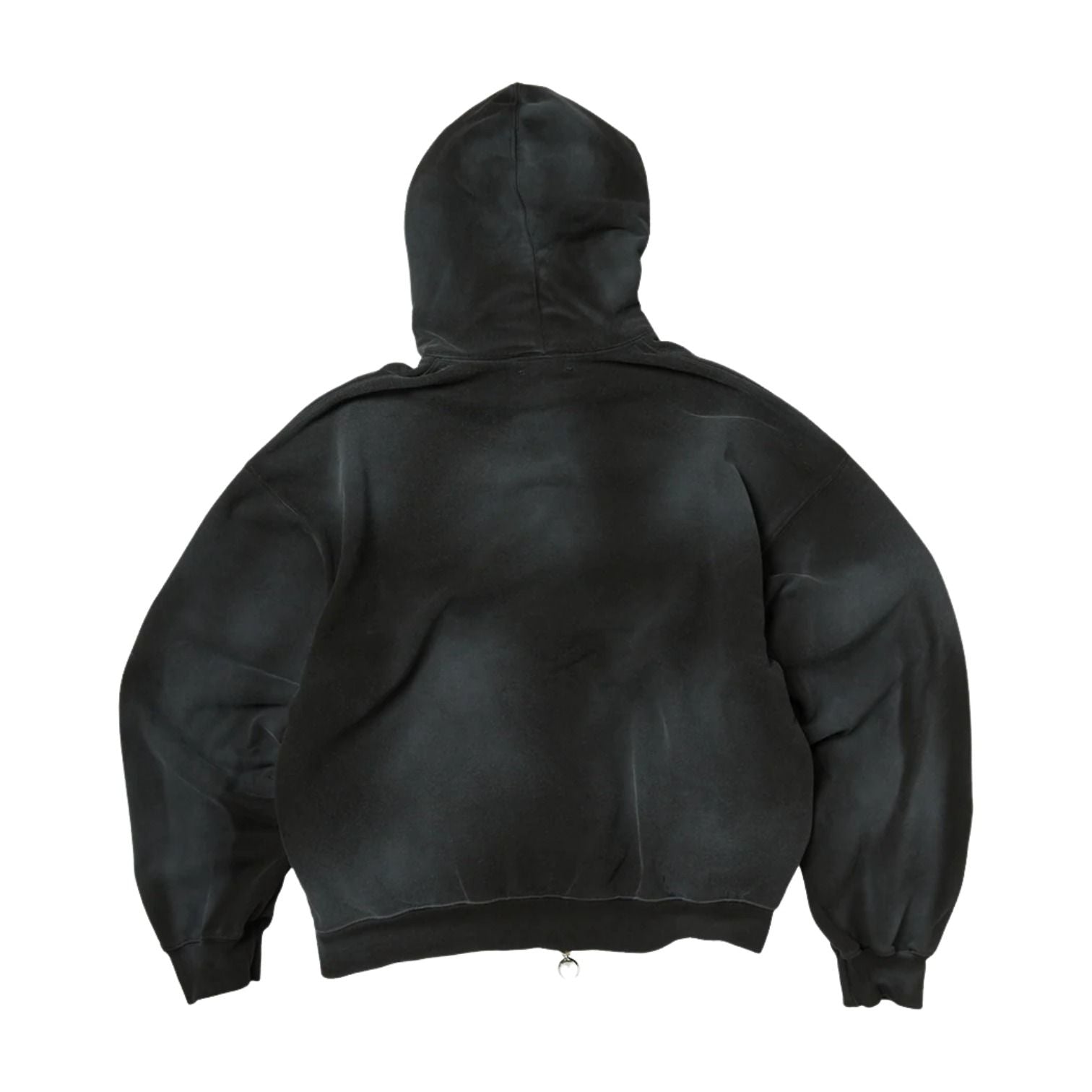 Thug Club Dirty Washed Old Glory Zip-Up Hoodie 'Black' TC26SS1102