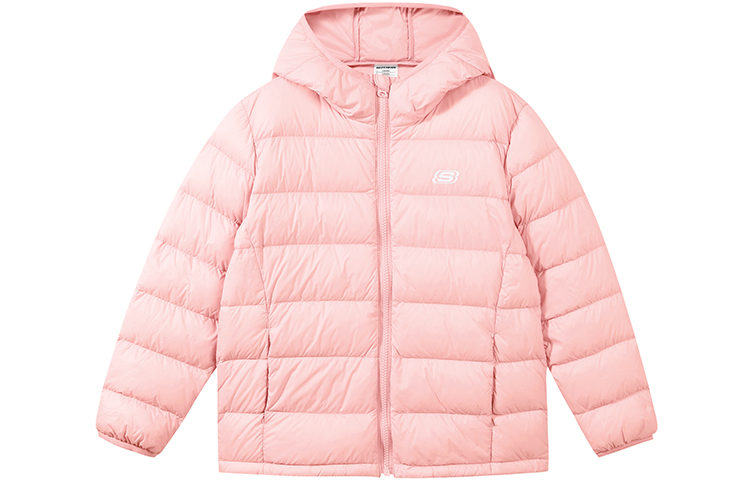 (GS) Skechers Letter Printed Down Jacket 'Multi-Color' L422K049