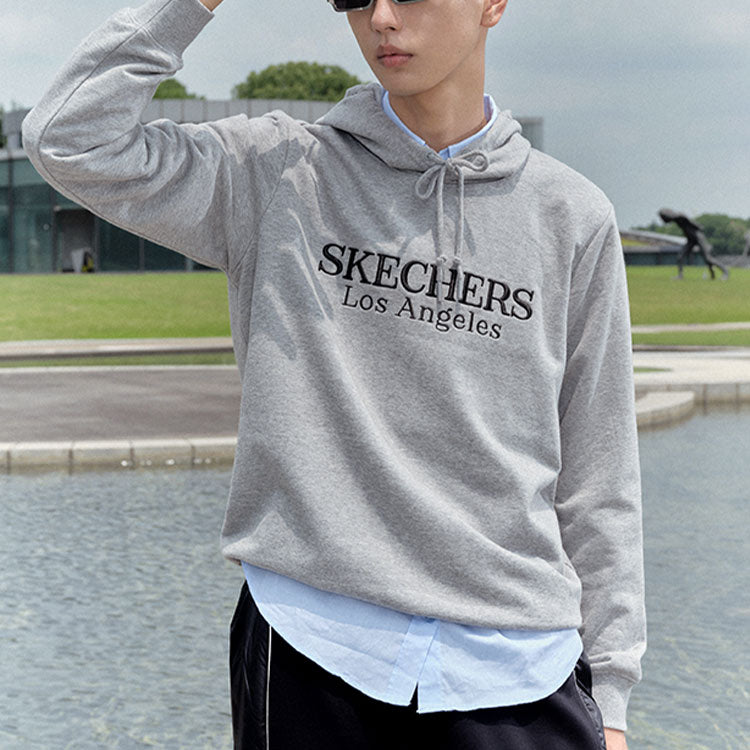 Skechers Logo Letter Printed Casual Hoodie 'Multi-Color' L421U130