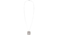 HERMES Calfskin Necklaces Women's Elephant Gray