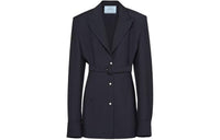 PRADA Jackets Coats Women's Marine Blue