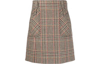 MIU MIU Casual Short Skirts Women's Brown