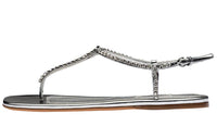 MIU MIU Crystal Strap Sandals