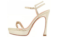 DIOR Sunset Fashion Sandal 12cm Women's Gold