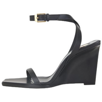 SAINT LAURENT One Strap Sandals 9cm Women's Black
