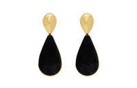 SAINT LAURENT Metal Earrings Women's Black