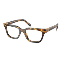 MIU MIU Acetate Square Eyeglass Frames Women's Brown
