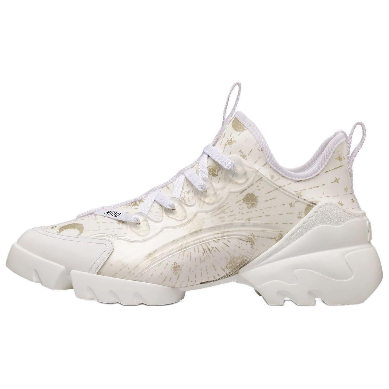 DIOR D-Connect Low-Top Casual Shoes Women's White