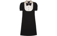 MIU MIU Short Sleeved Dress Women's Black