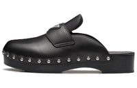 PRADA Wrap-toe Slippers Women's Black