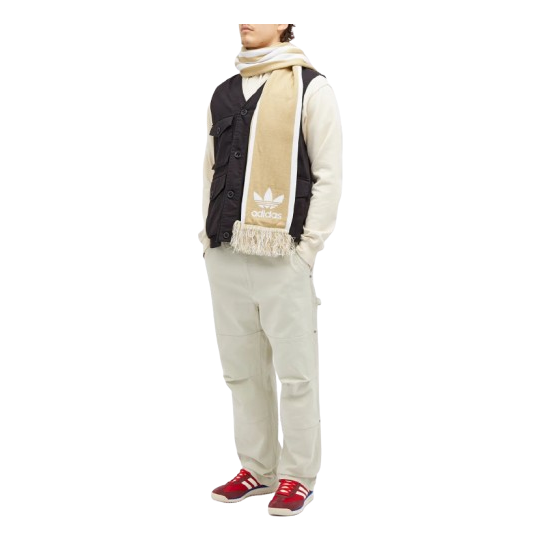 adidas Adicolor Football Scarf 'Magic Beige' JG6121