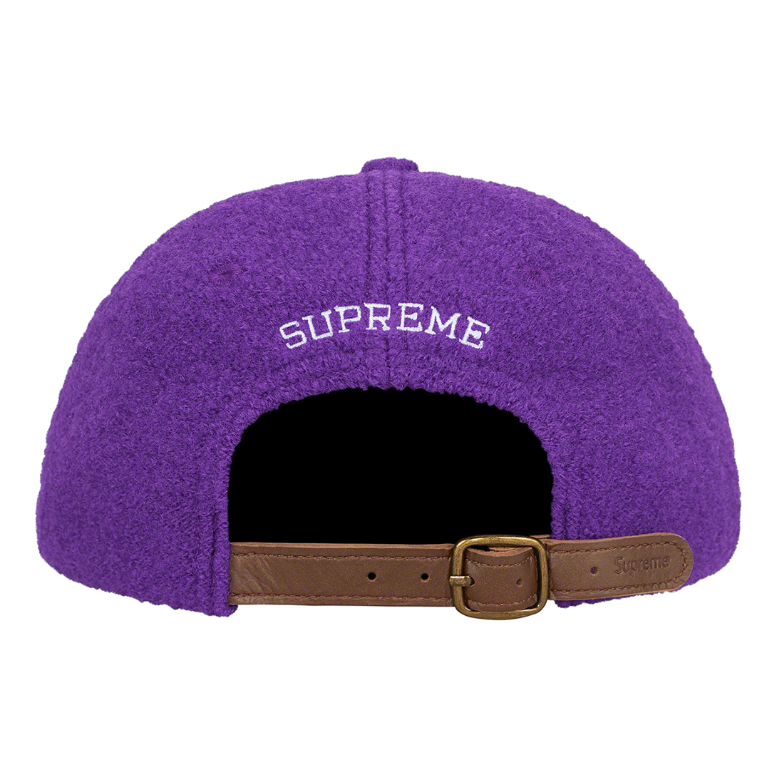 Supreme Boiled Wool S Logo 6-Panel 'Purple White' SUP-FW22-1038