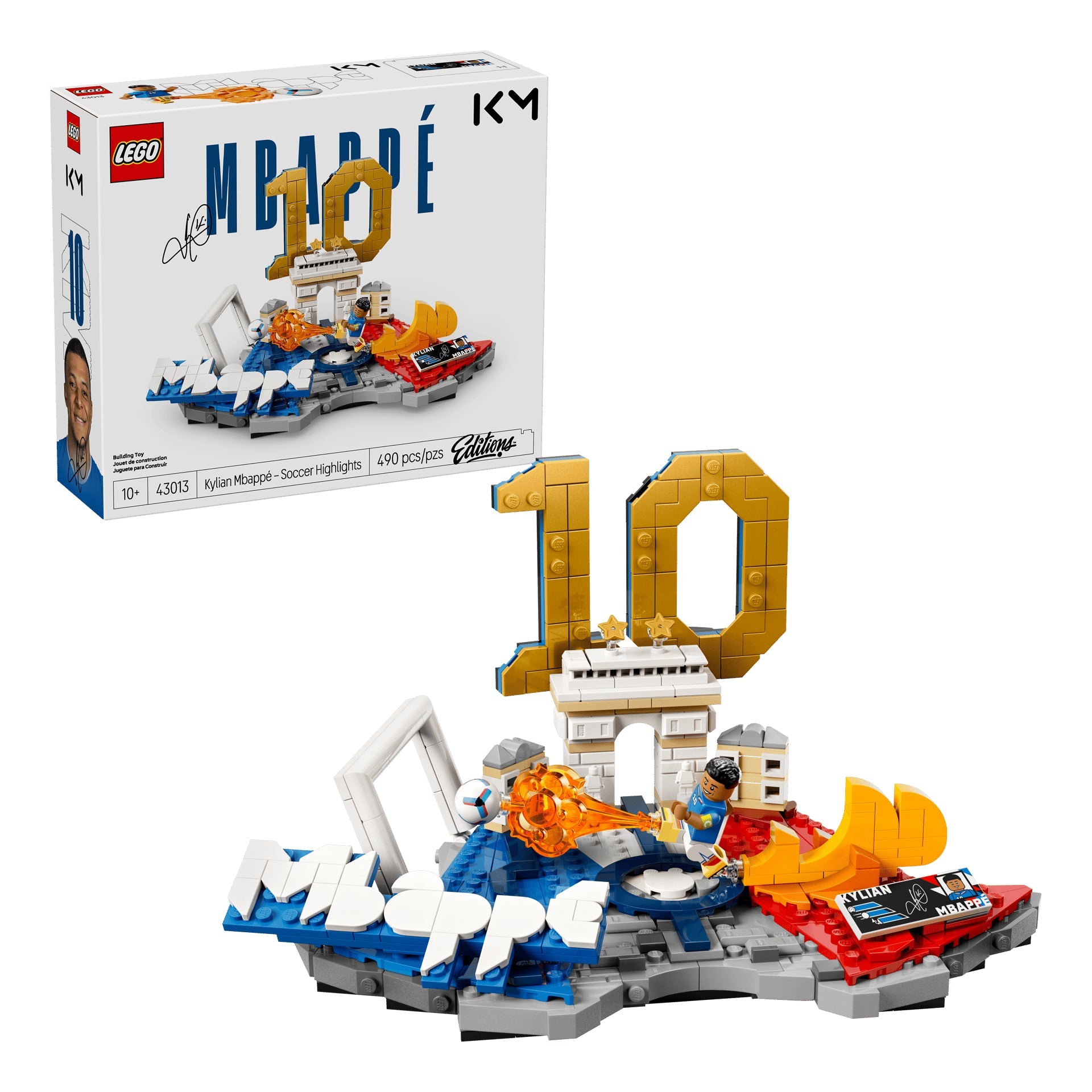 LEGO Kylian Mbappé Soccer Highlights 43013