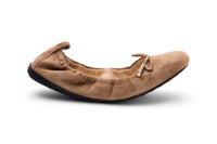 Tod's Suede Ballerina Shoes