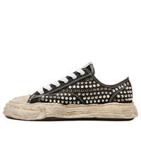 Maison MIHARA YASUHIRO Peterson 23 OG Sole Studded Canvas Low 'Black' A13FW715-BLK