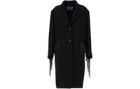 PRADA Coats Women's Black