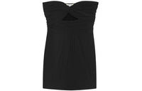SAINT LAURENT Sleeveless Dresses Women's Black