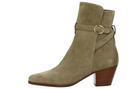 CELINE Ankle Boots Women's High-Top Beige