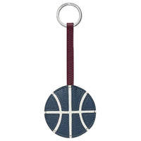 HERMES Calfskin Keychains Men's Blue