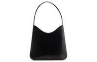 SAINT LAURENT Calfskin Handbag Shoulder Bag Women's Black
