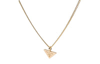 PRADA Necklaces Unisex Gold
