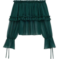 SAINT LAURENT Shirt Women's Green