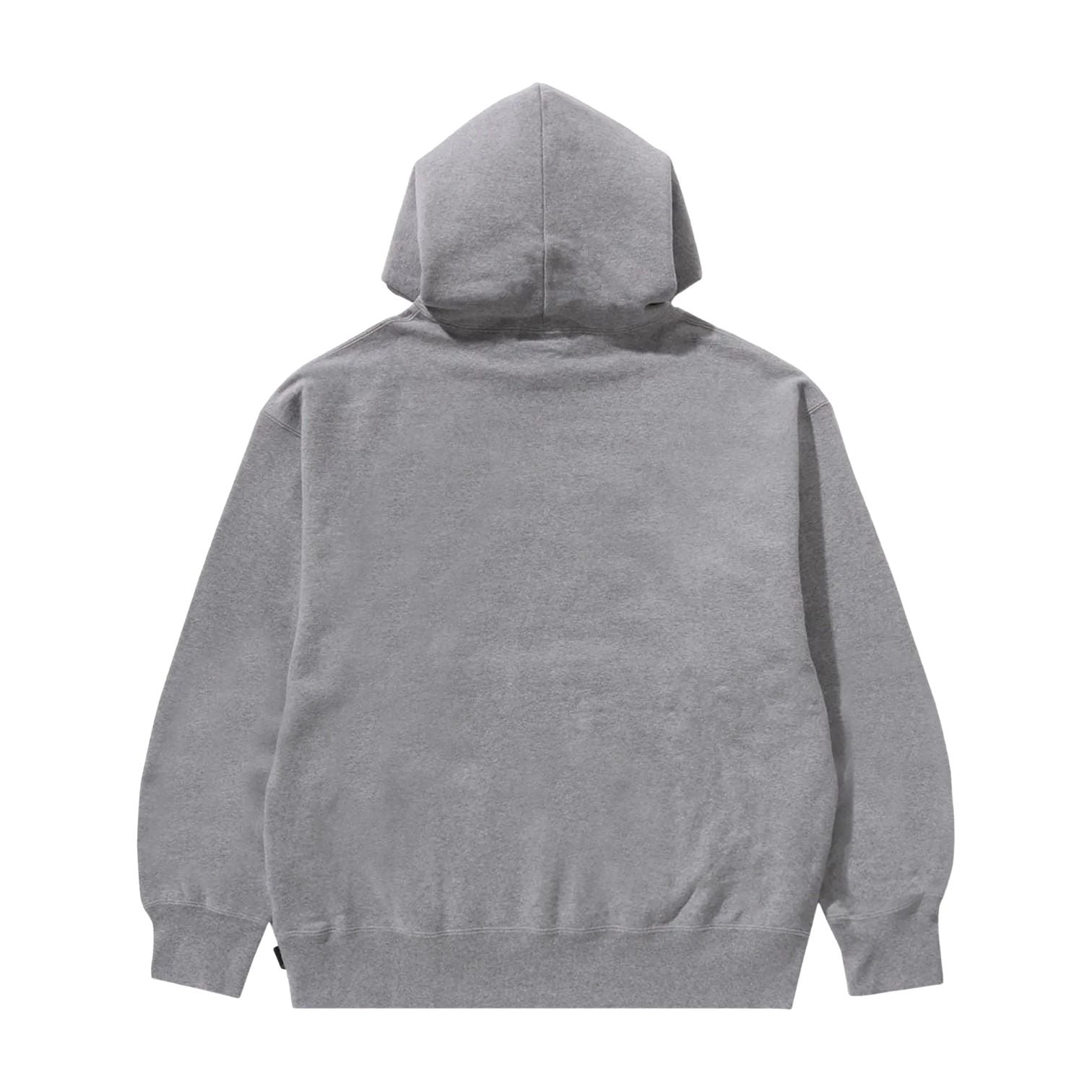 A Bathing Ape Horror Mad Face Relaxed Fit Pullover Hoodie 'Grey' 1K70-114-003-GRY