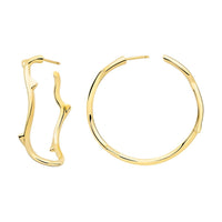 DIOR 18K Gold Earrings Women's Gold