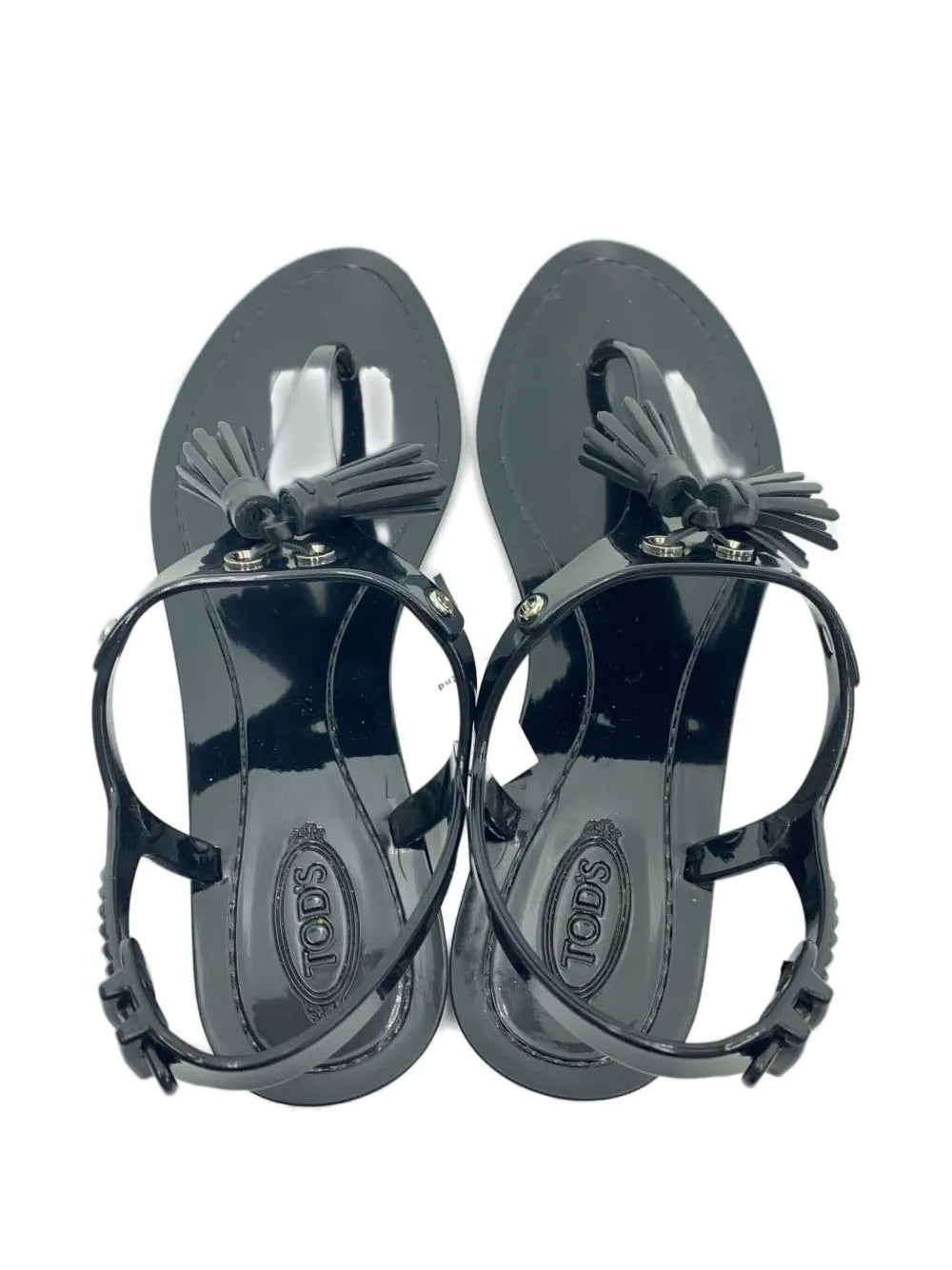 Tod's Tassel-Embellished Flat Sandals