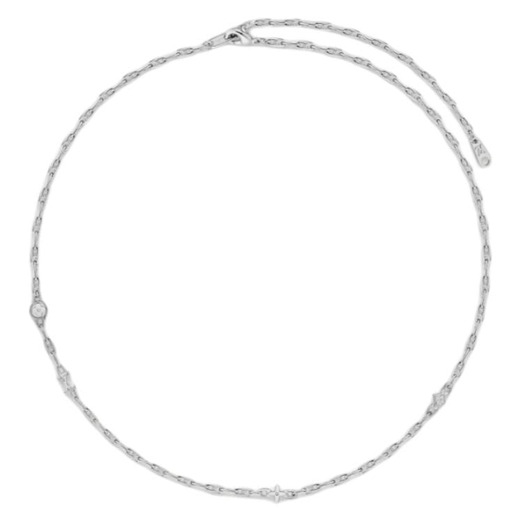LOUIS VUITTON Metal Necklaces Men's Silver