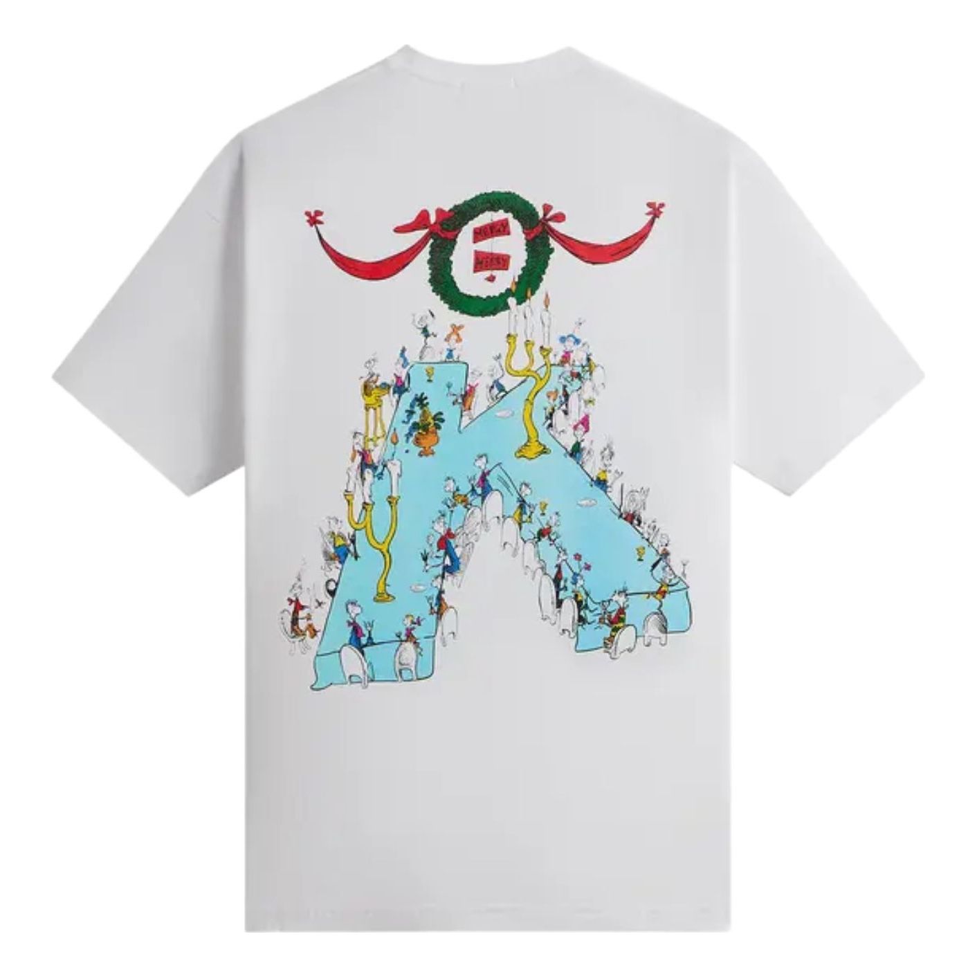 KITH x The Grinch Feast Vintage T-Shirt 'White' KHM032958-101