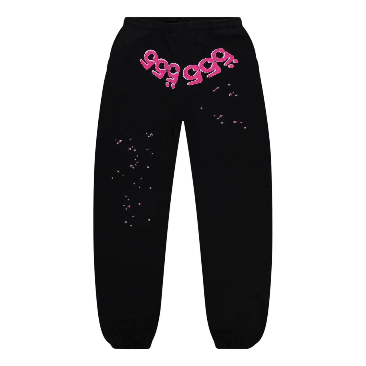 Sp5der Angel Number Sweatpant 'Black' P07FW24BLK1