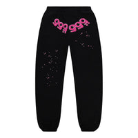 Sp5der Angel Number Sweatpant 'Black' P07FW24BLK1