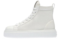 MIU MIU High Top Stylish Skateboarding Shoes Women's White