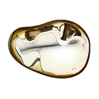 CELINE Resin Lacquered Brass Brooches Women's Gold