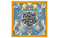 HERMES Silk Silk Scarves Women's